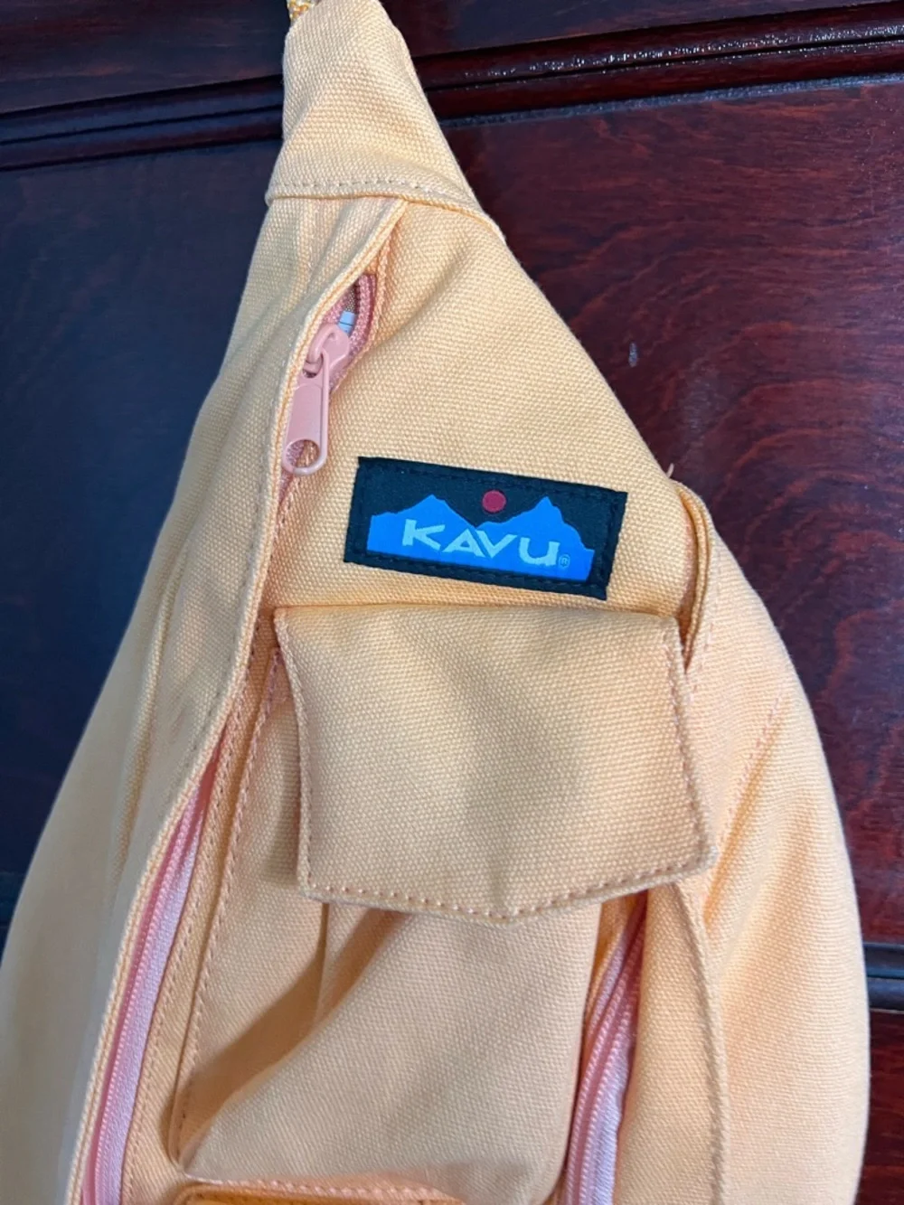 EUC Kavu Rope Bag in Orange